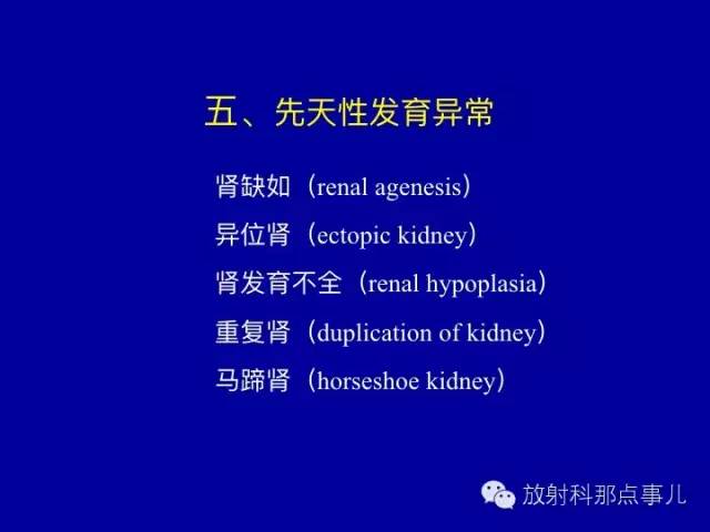 【PPT】泌尿系统常见疾病的影像学诊断