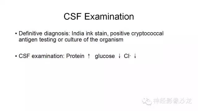 【病例】脑隐球菌感染1例MR影像表现