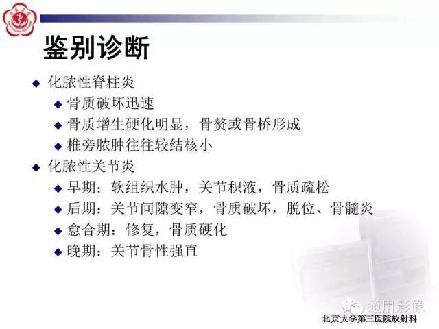 【病例】骶骨结核1例影像表现