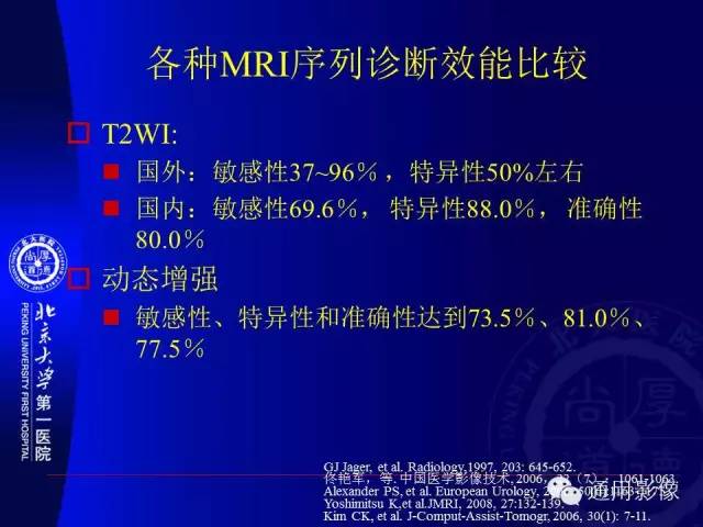 【PPT】前列腺癌的MRI诊断及进展