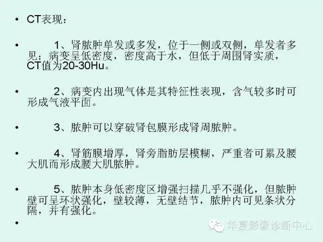 【PPT】肾脓肿CT诊断
