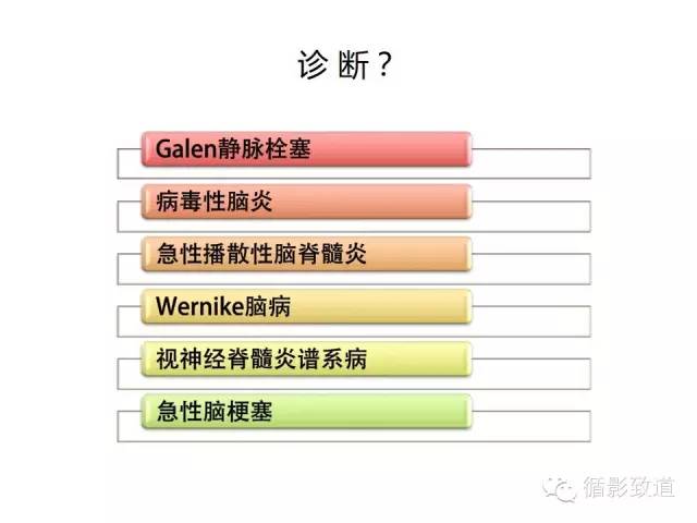 【病例】视神经脊髓炎谱系病1例MR影像表现