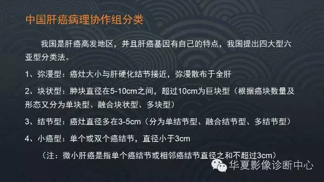 【PPT】肝细胞肝癌的分类及分期