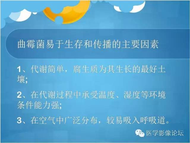【PPT】肺曲霉菌病CT表现