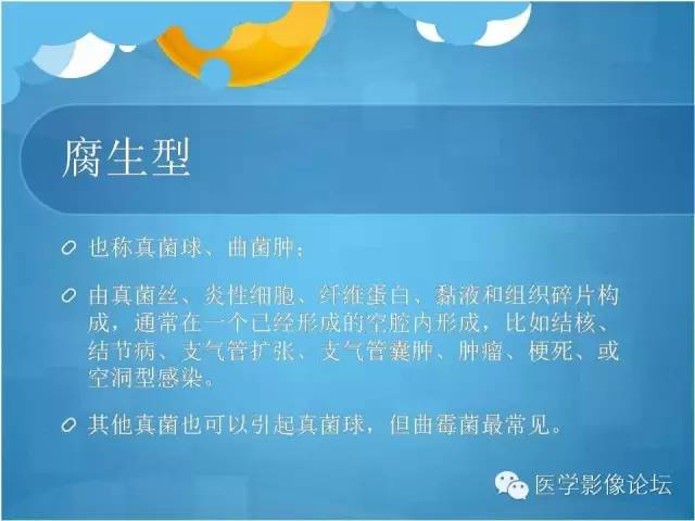 【PPT】肺曲霉菌病CT表现