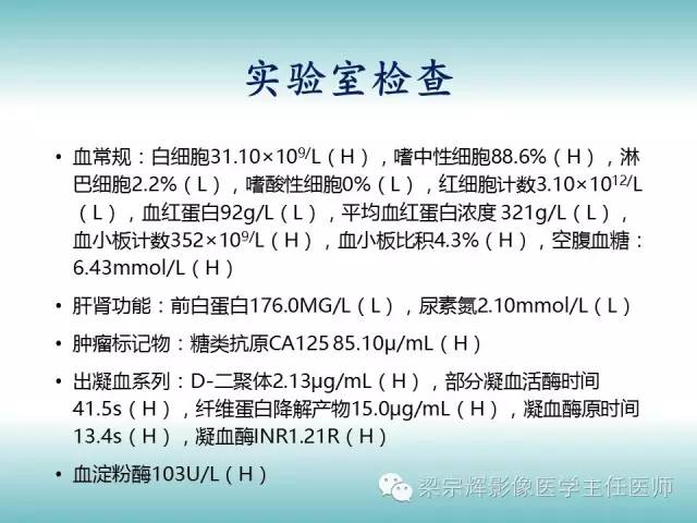 【病例】胰腺实性假乳头状肿瘤1例CT影像表现
