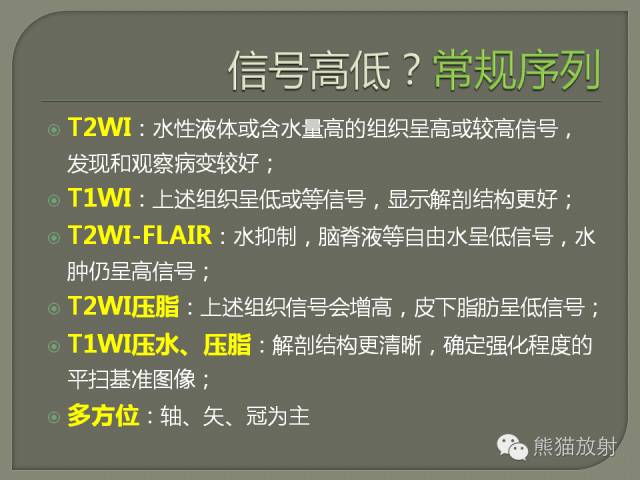 【PPT】如何简单理解、认识MRI图像