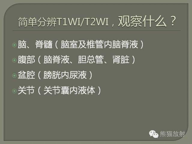 【PPT】如何简单理解、认识MRI图像