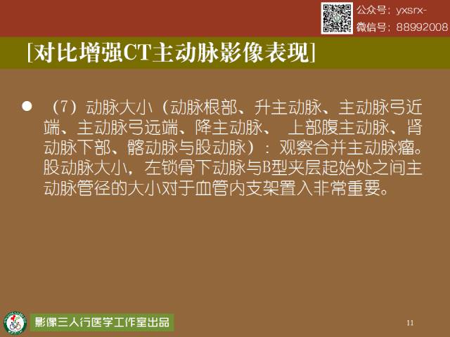 【PPT】急性主动脉夹层/壁内血肿的影像诊断