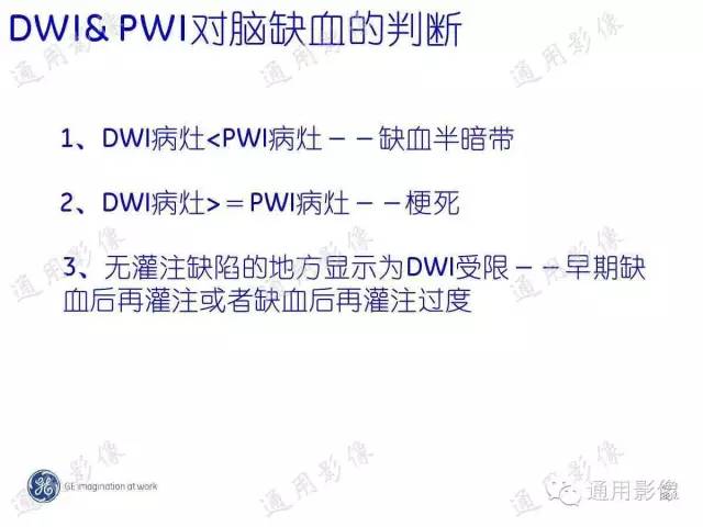【PPT】PWI原理及临床应用