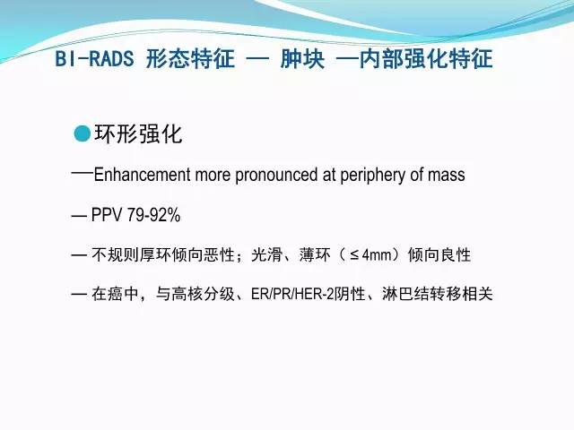 【PPT】新版乳腺MR BI-RADS术语及分类的解读