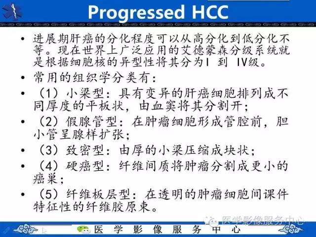 【PPT】肝癌生成过程中病理改变与MRI关系