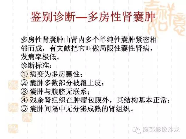 【PPT】肾囊实性病变分析 【PPT】肾囊实性病变分析