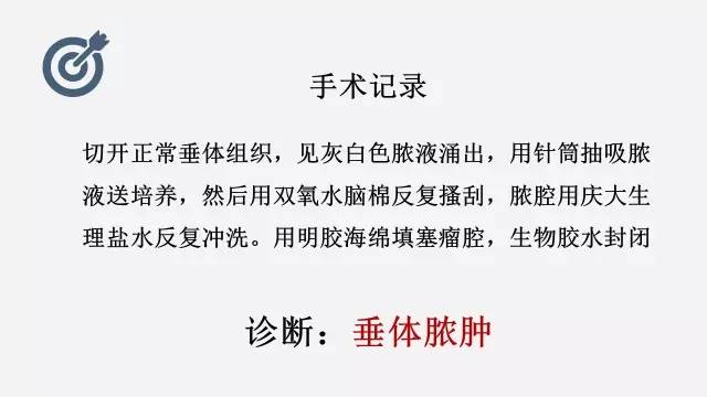 【病例】垂体脓肿1例CT及MR影像表现