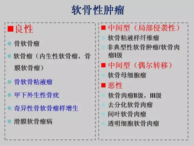 【PPT】2013版骨肿瘤WHO新分类及影像解读