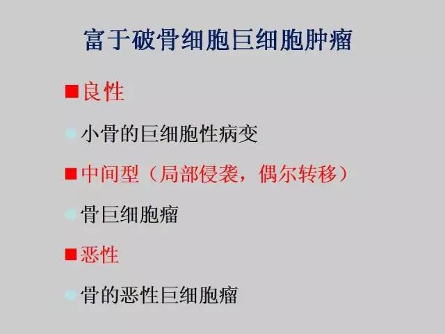 【PPT】2013版骨肿瘤WHO新分类及影像解读