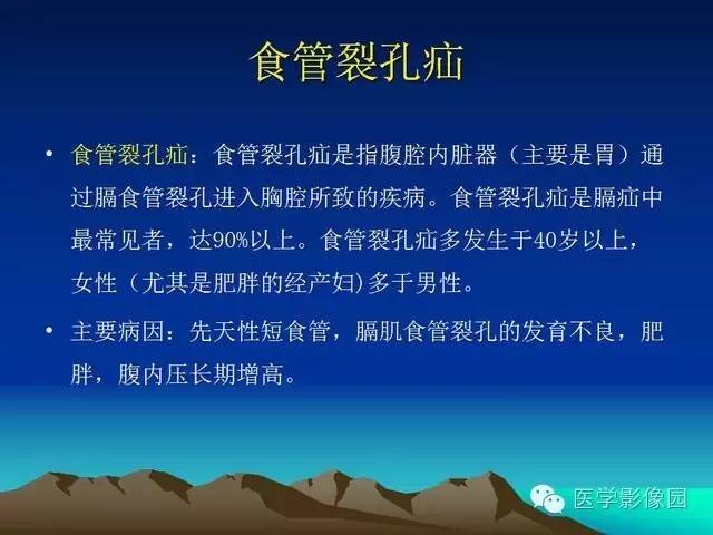 【PPT】膈疝的影像学诊断
