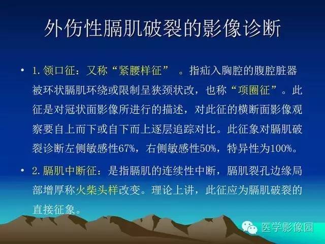 【PPT】膈疝的影像学诊断