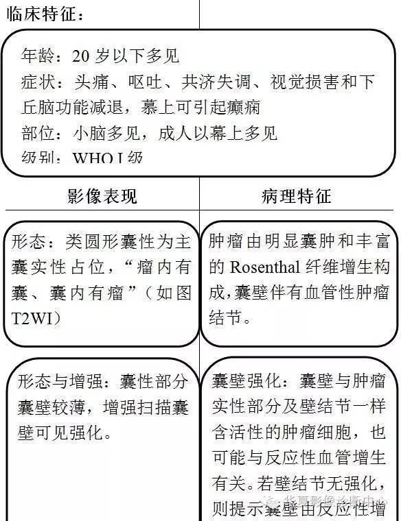 【病例】小脑毛细胞型星形细胞瘤1例MR影像表现