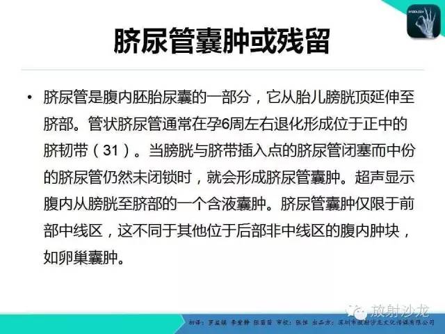 【PPT】胎儿卵巢囊肿：成像序列、鉴别诊断、治疗和结局综述