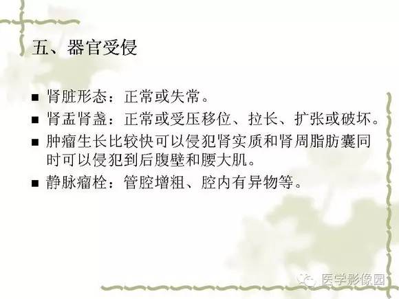 【PPT】肾癌的影像学表现