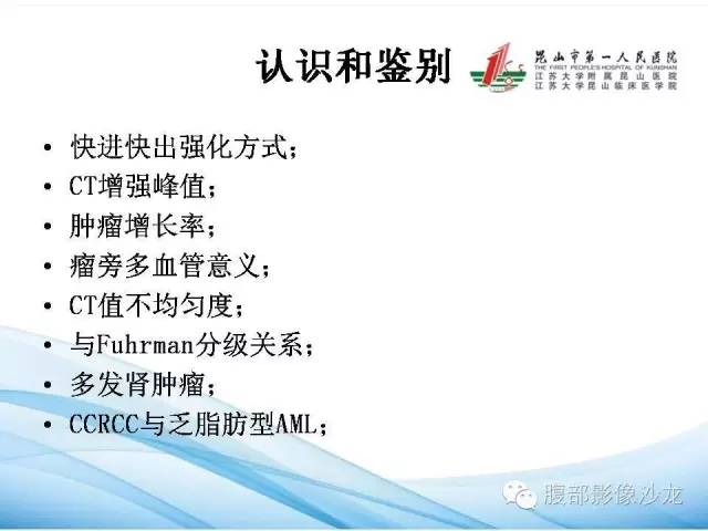 【PPT】透明细胞肾癌的诊断与鉴别