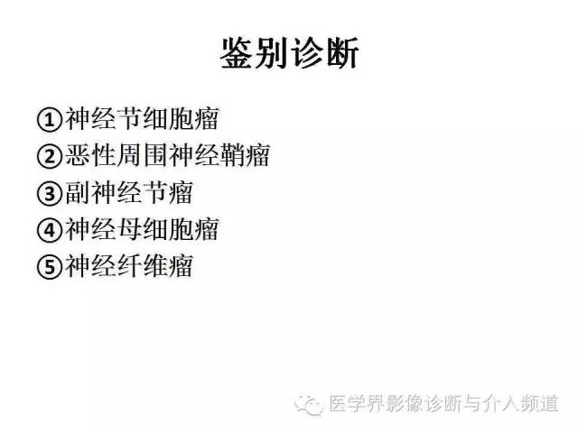 【病例】腹膜后神经鞘瘤2例MR影像表现