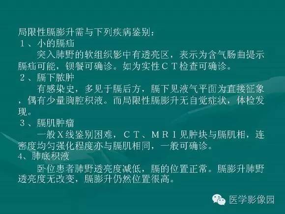 【PPT】膈肌膨出症影像学表现