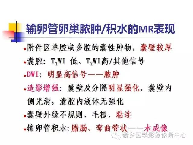 【PPT】卵巢的解剖和疾病诊断思路