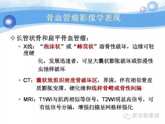 【病例】髂骨血管瘤1例影像表现