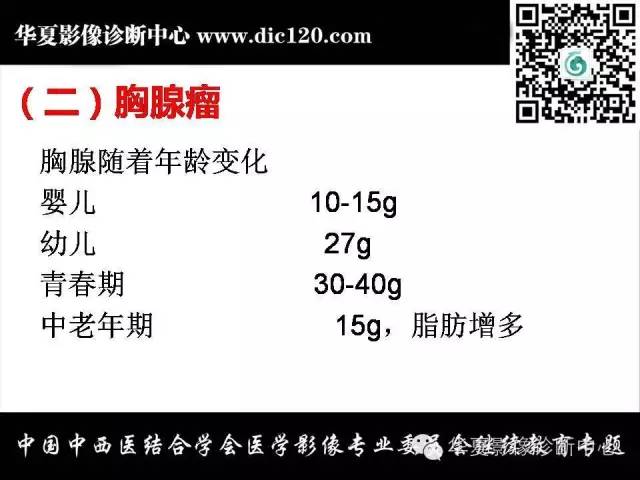 【PPT】纵隔疾病影像诊断和鉴别诊断