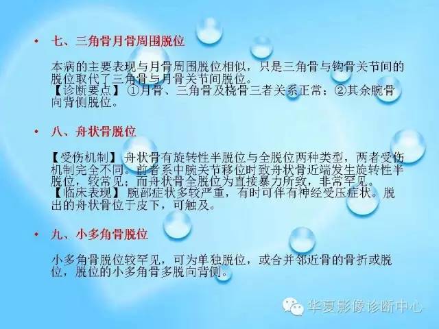 【PPT】关于腕骨脱位