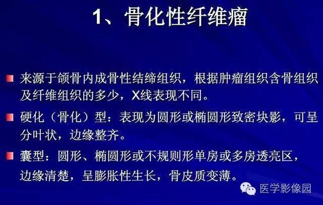 【PPT】常见颌骨囊肿与肿瘤的影像学表现
