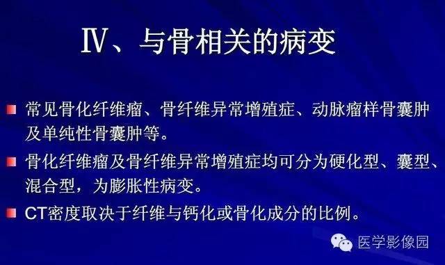 【PPT】常见颌骨囊肿与肿瘤的影像学表现