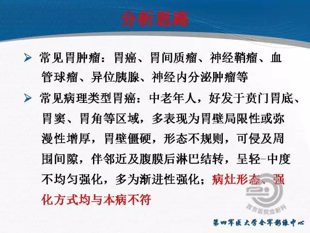 【病例】胃体神经内分泌肿瘤1例CT影像表现