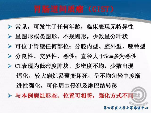 【病例】胃体神经内分泌肿瘤1例CT影像表现