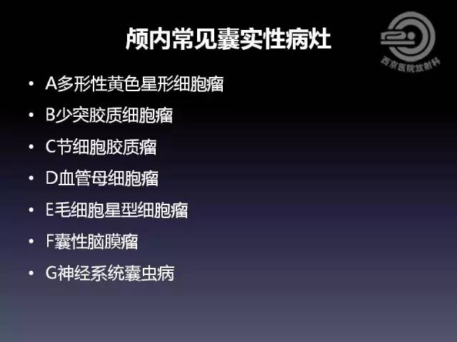 【病例】右额叶多形性黄色星形细胞瘤1例MR影像表现