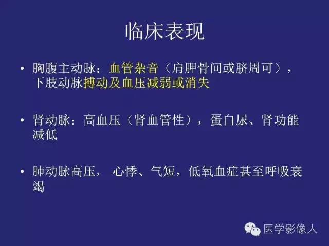 【PPT】大动脉炎分型及CT诊断