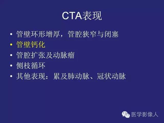 【PPT】大动脉炎分型及CT诊断