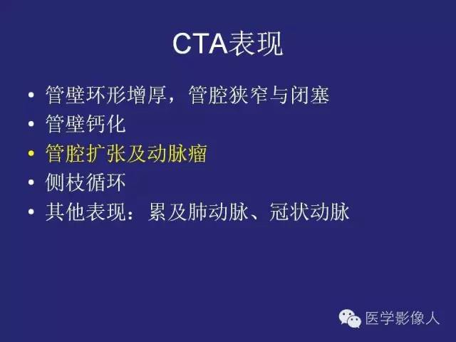 【PPT】大动脉炎分型及CT诊断