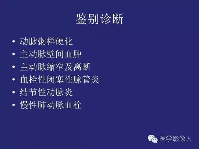 【PPT】大动脉炎分型及CT诊断