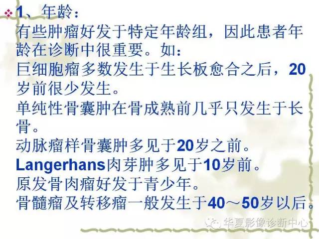 【PPT】骨肿瘤诊断分析的基本要素