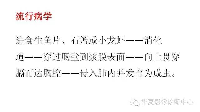 【病例】肺吸虫病1例CT影像表现