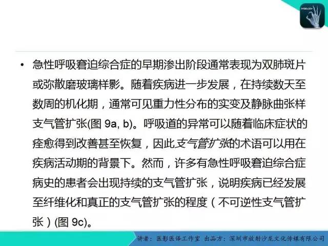 【PPT】支气管扩张：相关常见及不常见疾病的机制及影像特征