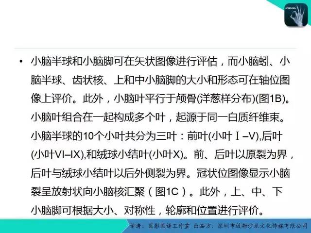 【PPT】后颅窝异常的神经影像学表现