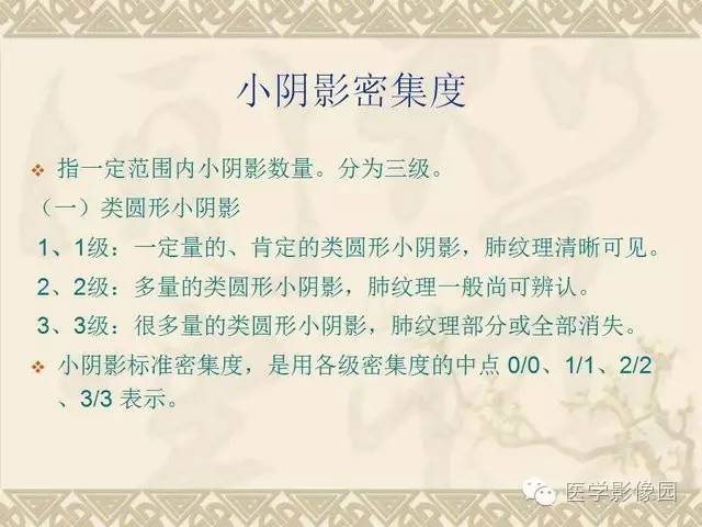 【PPT】尘肺病诊断标准&标准片阅片解读