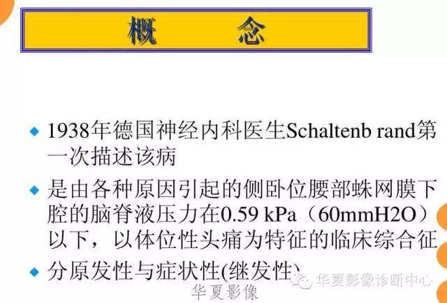 【病例】低颅压综合征IHS一例MR影像表现