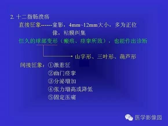 【PPT】上消化道溃疡与胃癌的影像学表现