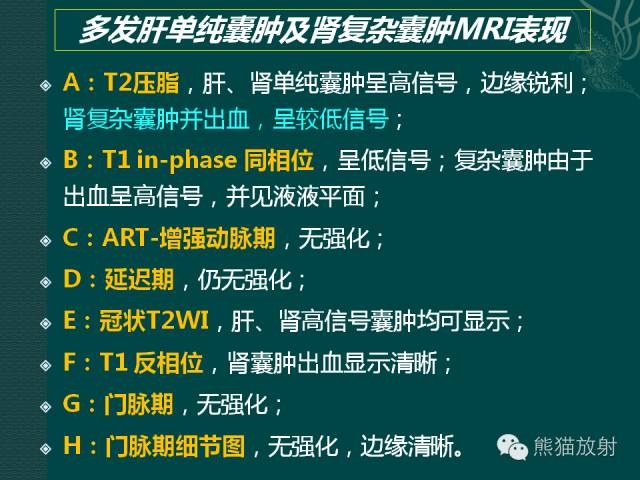 【MRI入门】肝脏多发小囊肿及多囊肝的MRI表现