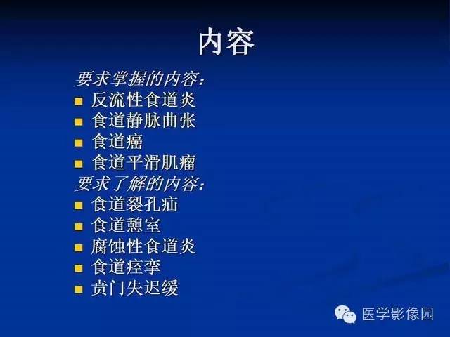 【PPT】食道疾病影像学